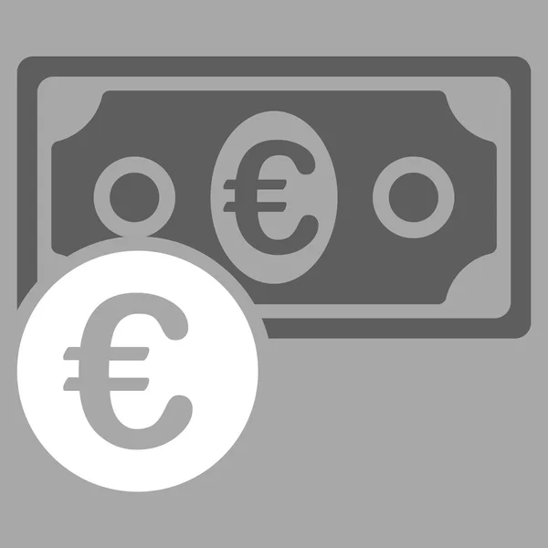 Euro Cash geld pictogram — Stockfoto