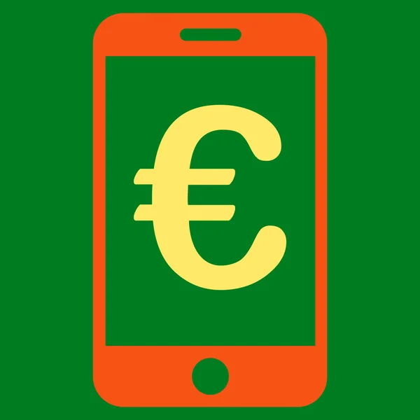 Euro Mobile Payment Icon