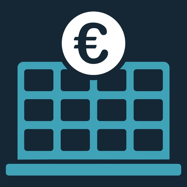 Euro Hotel Icon — Stockfoto