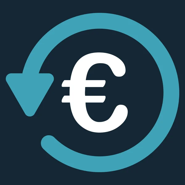 Icono de descuento en euros —  Fotos de Stock