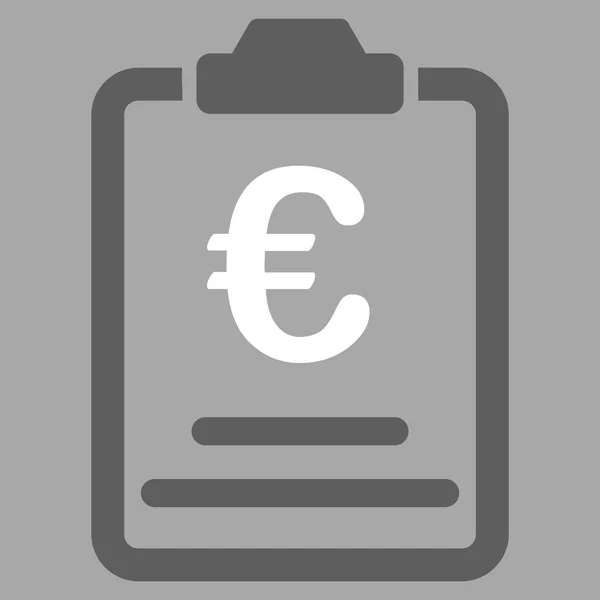 Ikona ceny euro — Zdjęcie stockowe