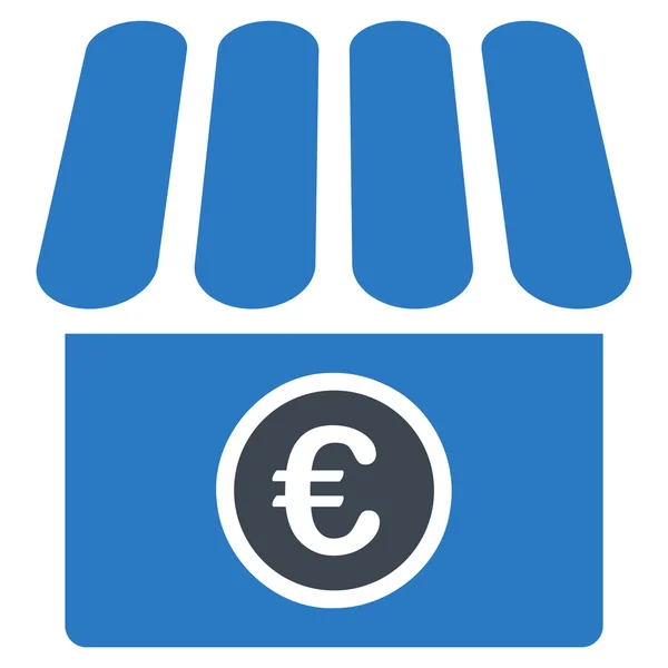 Euron Shop ikonen — Stockfoto
