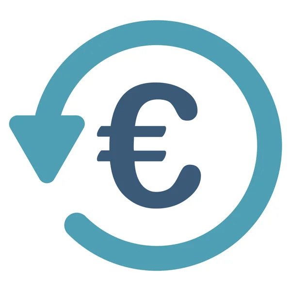 Euro Rebate Icon — Stock Photo, Image