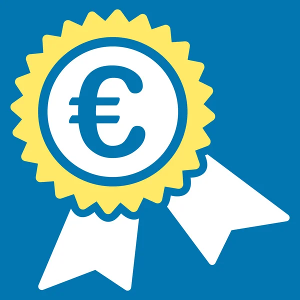 Icono de sello de garantía europea —  Fotos de Stock