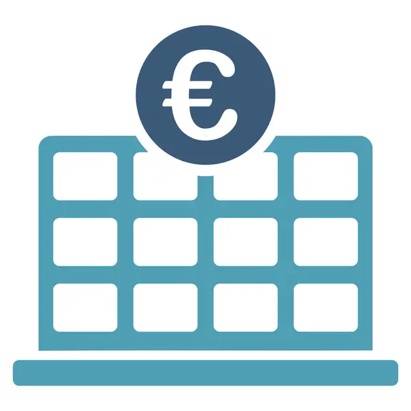 Euro Hotel pictogram — Stockfoto