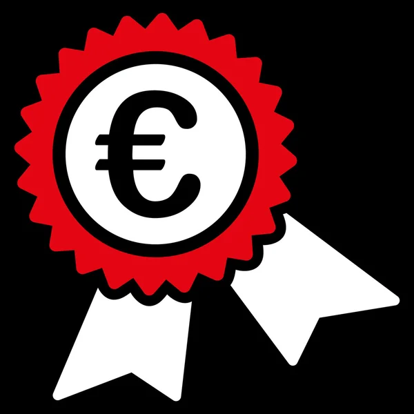 Ícone de selo de garantia europeia — Fotografia de Stock