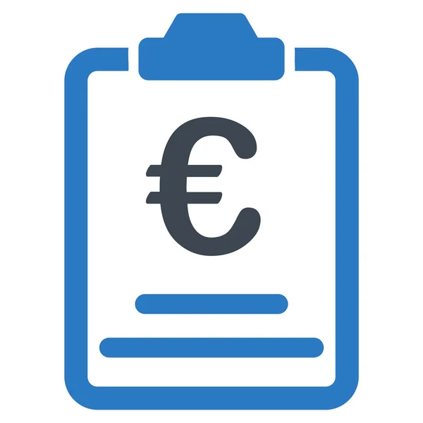Ikona ceny euro — Zdjęcie stockowe
