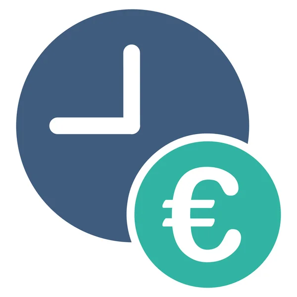Icono de pagos recurrentes en euros —  Fotos de Stock