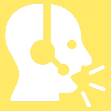 Operatör ileti düz simgesi