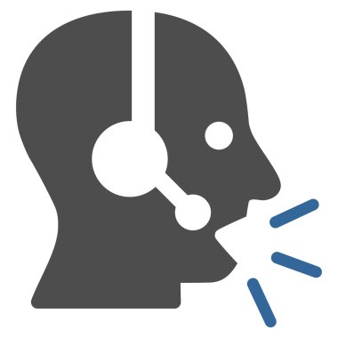 Operatör ileti düz simgesi