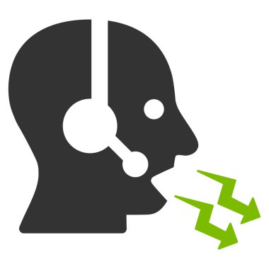 İşleç Not düz simgesi