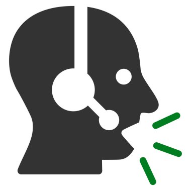 Operatör ileti düz simgesi