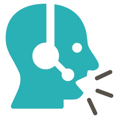 Operatör ileti düz simgesi