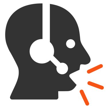 Operatör ileti düz simgesi