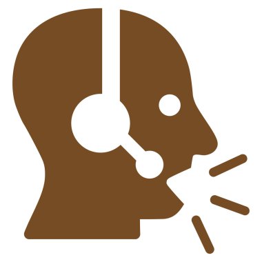 Operatör ileti düz simgesi