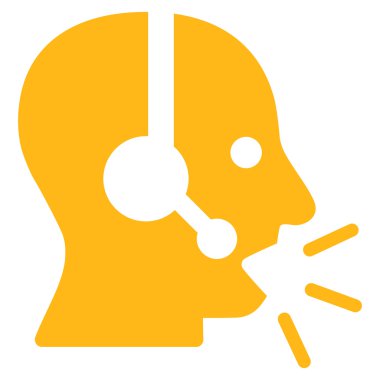 Operatör ileti düz simgesi