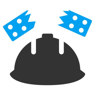 Tuğla kask kaza simgesi