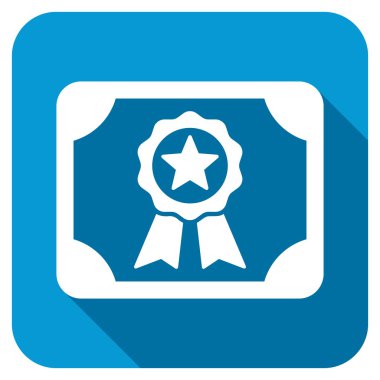 Sertifika Longshadow simgesi