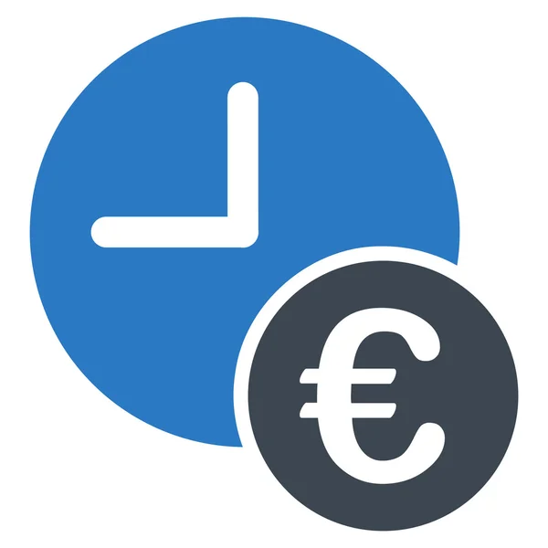 Icona dei pagamenti ricorrenti in euro — Foto Stock