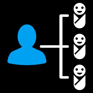 Çocuk bağlantıları simgesi