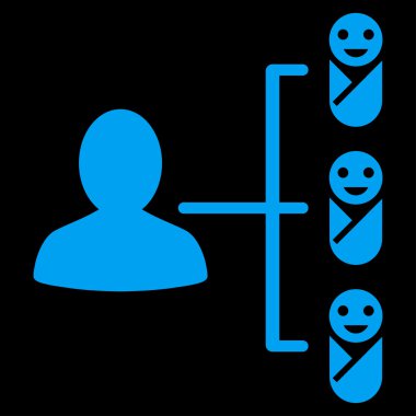 Çocuk bağlantıları simgesi