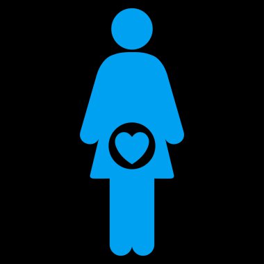 Doğurganlık düz simgesi