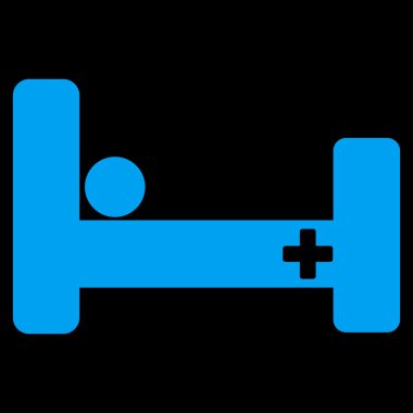 hastane yatak simgesi