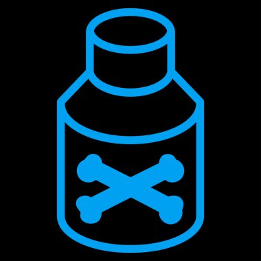 Zehirli şişe simgesi