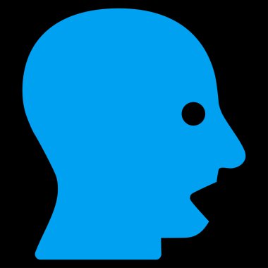 Bağırarak kafa simgesi