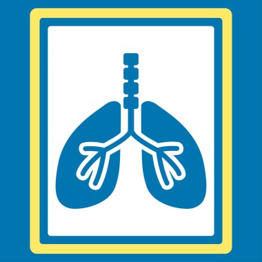 Akciğer röntgeni fotoğraf simge