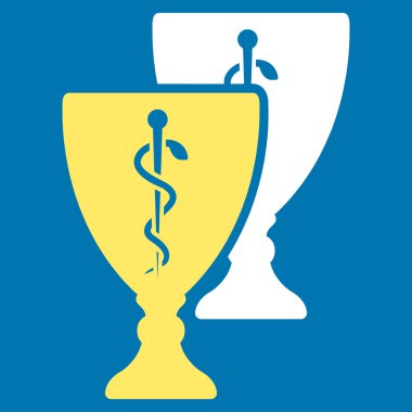 Tıbbi bardak simgesi