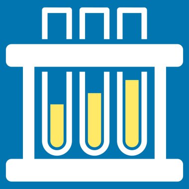 test tüpleri simgesi