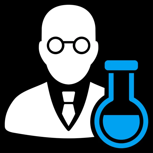 Chemist Flat Icon — Stock Photo, Image