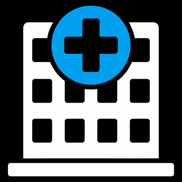 Clinic Flat Icon — Stock Photo, Image