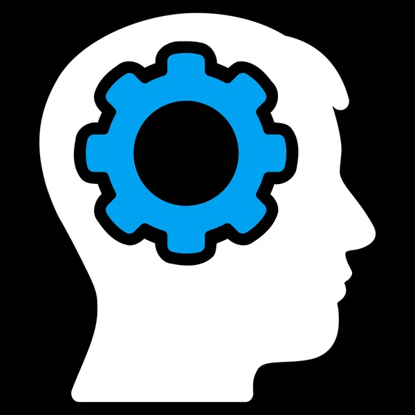 Human Mind Icon — Stock Photo, Image