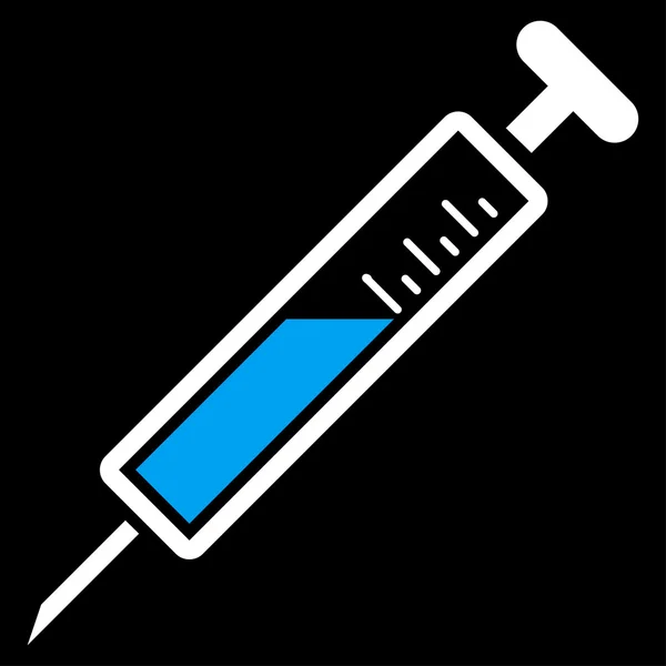 Injectie platte pictogram — Stockfoto