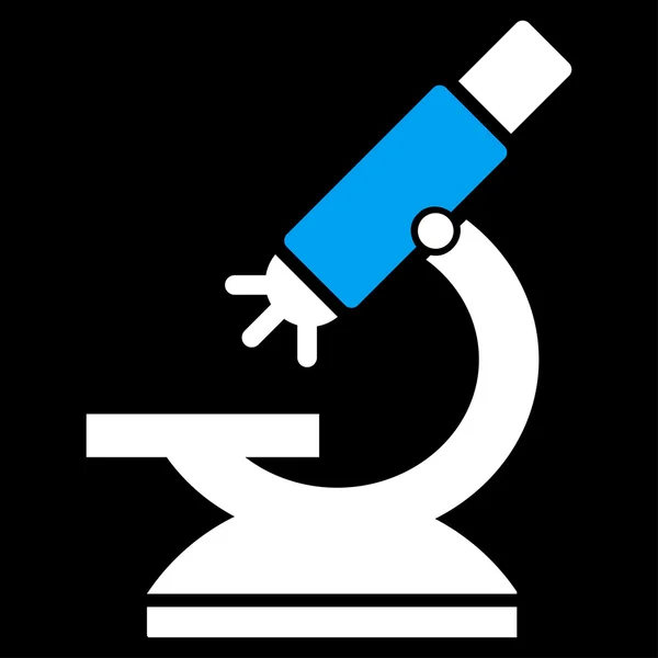 Laboratoře mikroskop ikona — Stock fotografie
