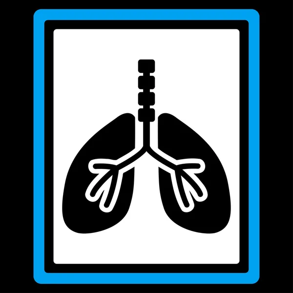 Lungs X-Ray icono de la foto — Foto de Stock