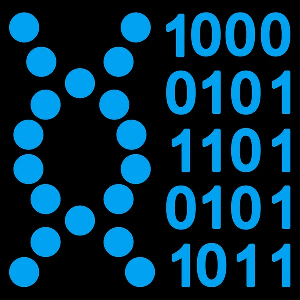 Значок dna code — стоковое фото