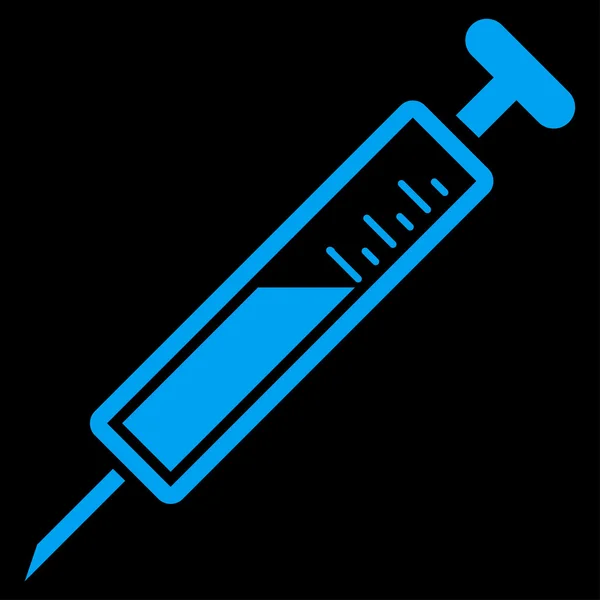 Injectie platte pictogram — Stockfoto