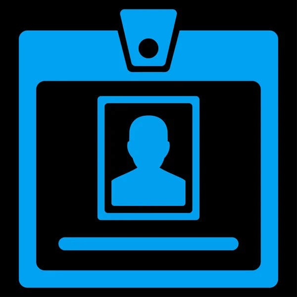 Icona badge persona — Foto Stock