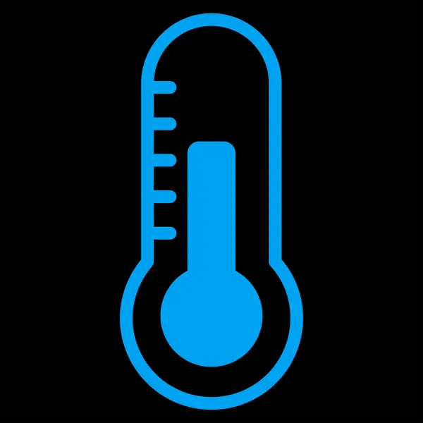 温度扁平图标 — 图库照片