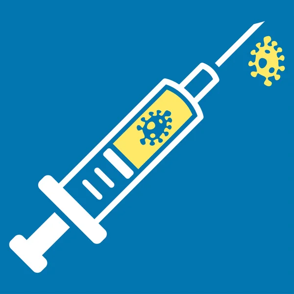 Enfeksiyon enjeksiyon simgesi — Stok fotoğraf