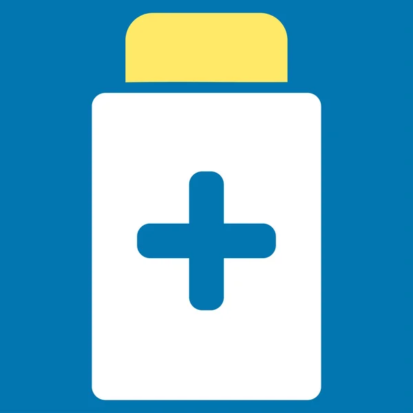 Medication Bottle Icon — Stock Photo, Image