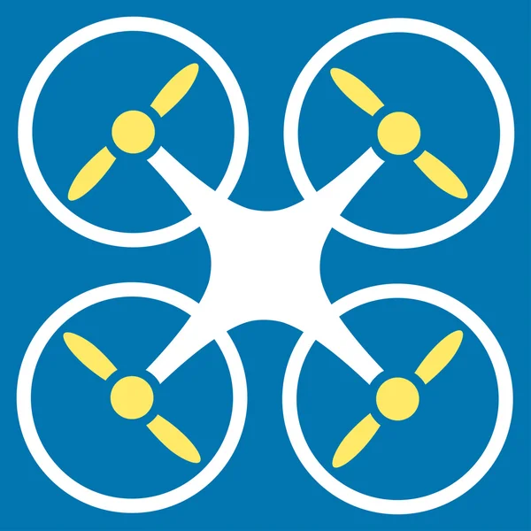 Icône plate Quadcopter — Photo