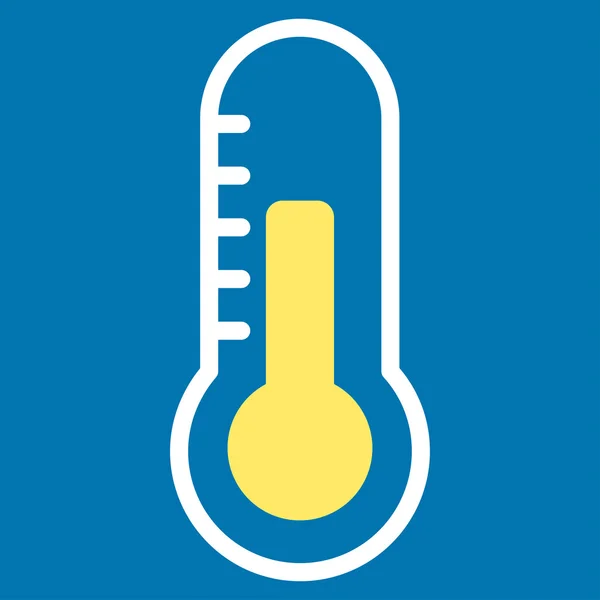 Temperature Flat Icon — Stock Photo, Image