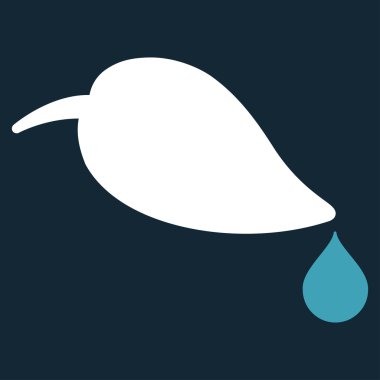 Ekoloji düz simgesi