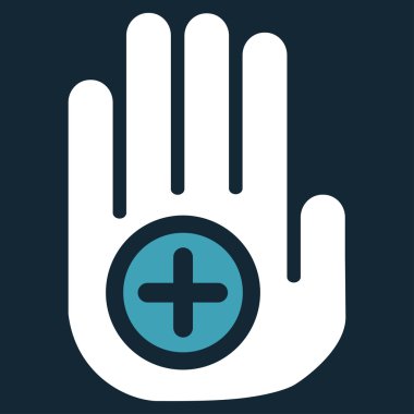 El tıbbi işareti simgesi