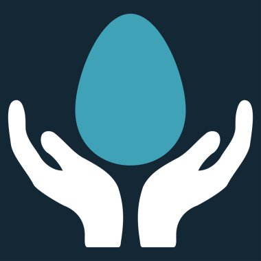 Kuluçka makinesi düz simgesi