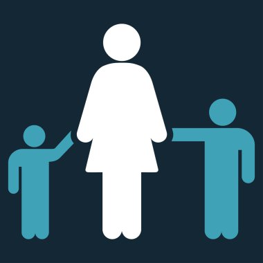 Anne ve çocuk simgesi